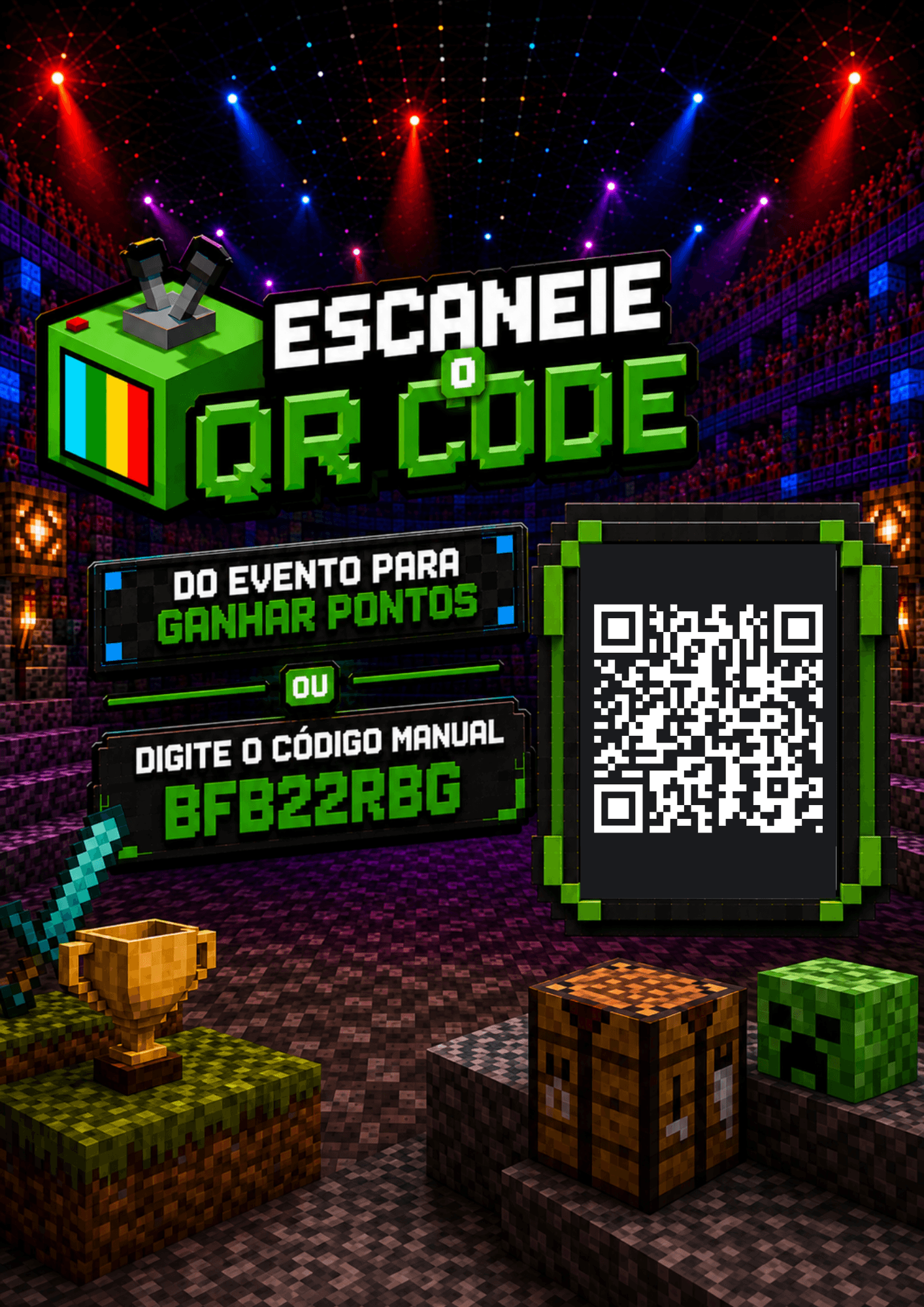 QR code do evento